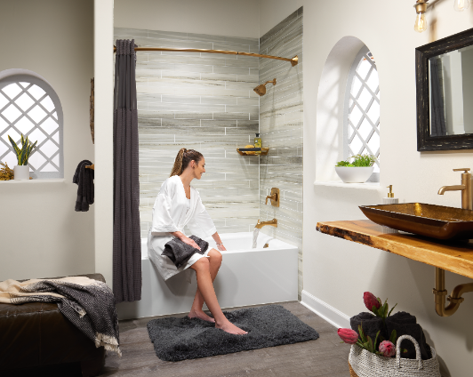 Horizon Beige Tub
