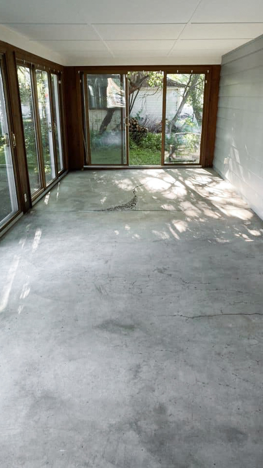 Floor Before